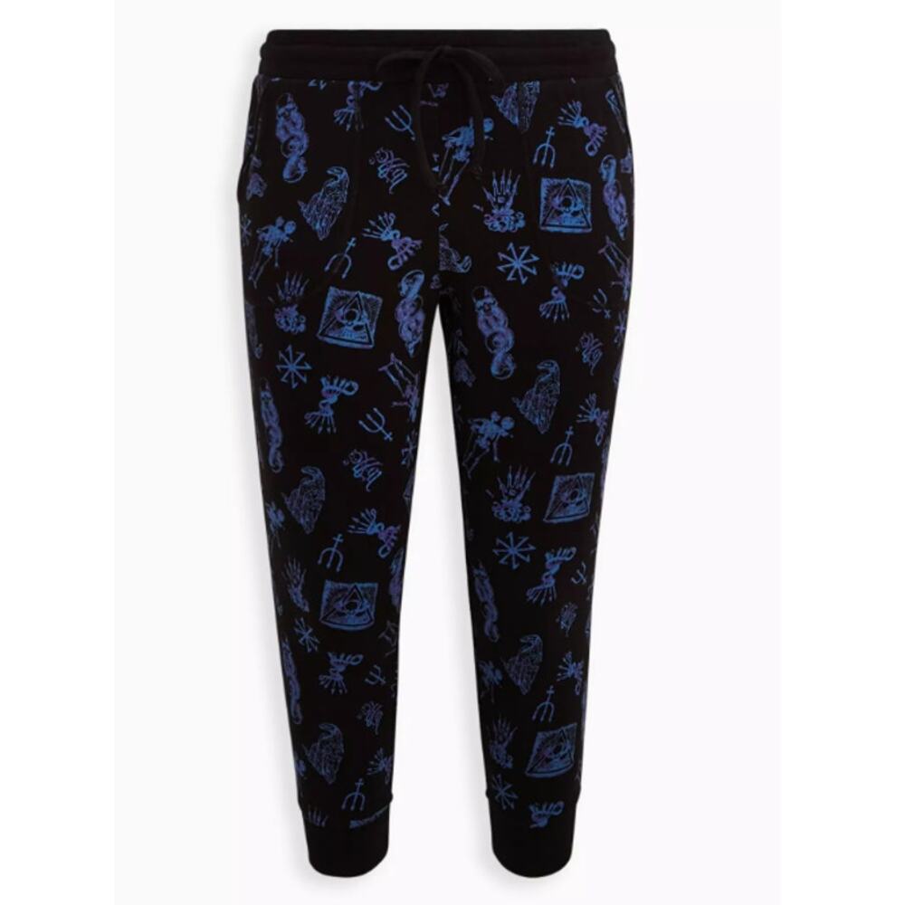 Torrid Women's Plus Size Harry Potter Death Eater Cropped Joggers Size 3 3X New